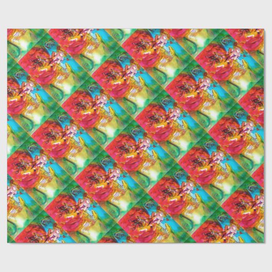 MIRANDOLINA/Venetian Masquerade Party Cadeaupapier (Vlak)