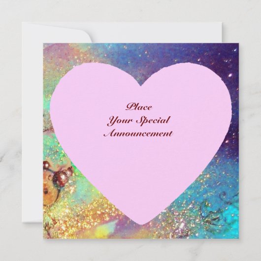 MIRANDOLINA, ZWITTE ZACHTE MASQUERADE BALL, hart Kaart (Achterkant)