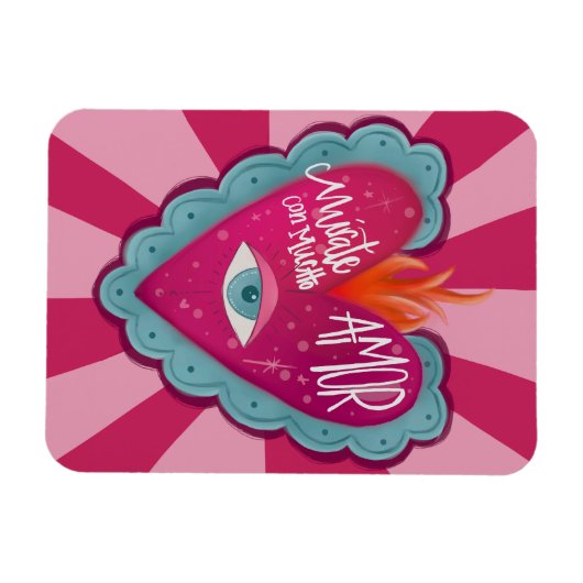 Mírate con AMOR Magneet (Horizontaal)