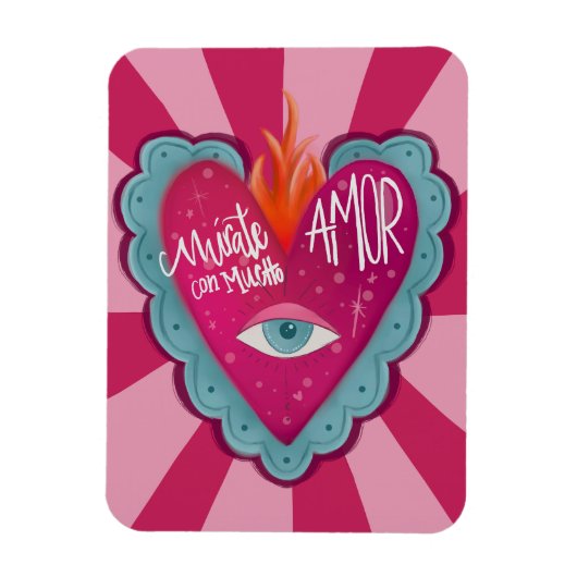 Mírate con AMOR Magneet (Verticaal)