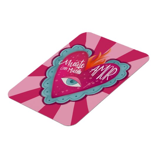 Mírate con AMOR Magneet (Linkerzijde)