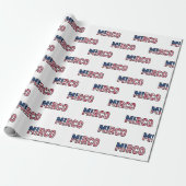 Mirco Vorname Name USA US Geschenkpapier Papier (Uitgerold)
