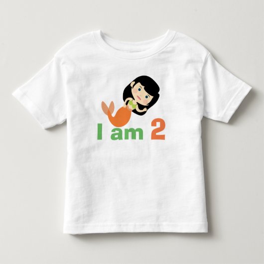 Miriam Mermaid Kinder Shirts (Voorkant)