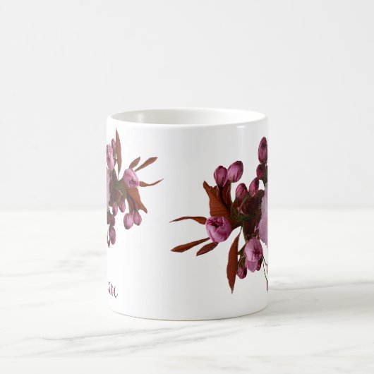  Miriam naam roze rozenbloemen boho C Koffiemok (Center)