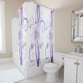 Miriam Paarse douchegordijn