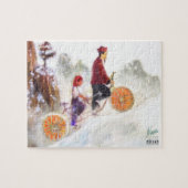 Miriam - tandem cycle with Liu Xiang Legpuzzel (Horizontaal)