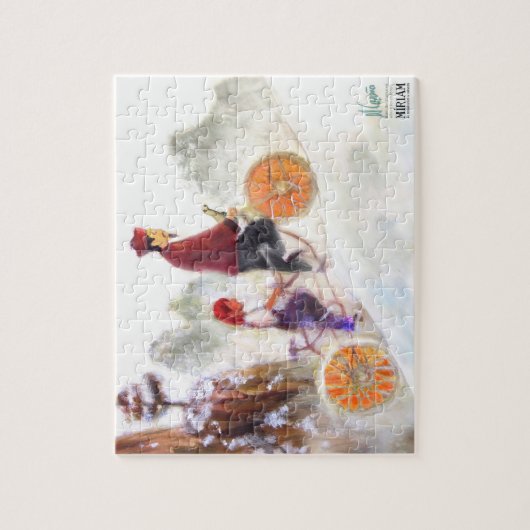 Miriam - tandem cycle with Liu Xiang Legpuzzel (Verticaal)