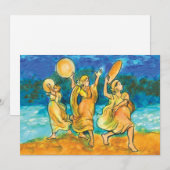 Miriam's Song van de Zee Feestdagenkaart (Voorkant / Achterkant)