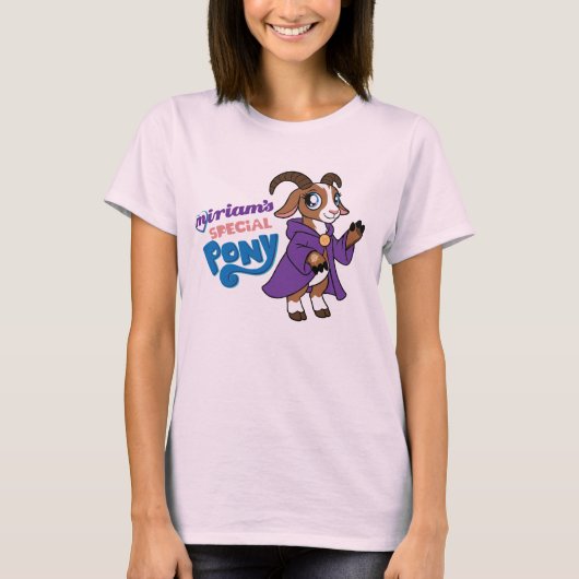 Miriam's Speciale Pony T-shirt (Voorkant)