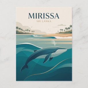 Mirissa Sri Lanka Briefkaart