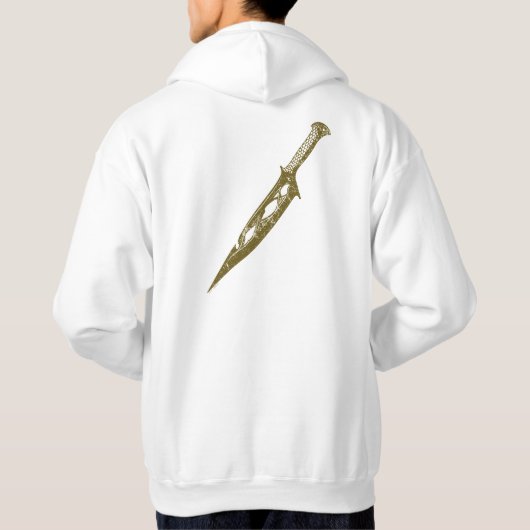 Mirkwood Elves Dagger Symbol Hoodie (Achterkant)