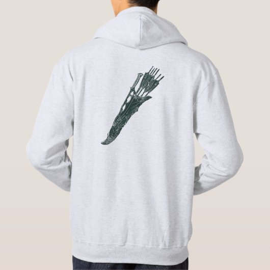 Mirkwood Elves Quiver Symbol Hoodie (Achterkant)