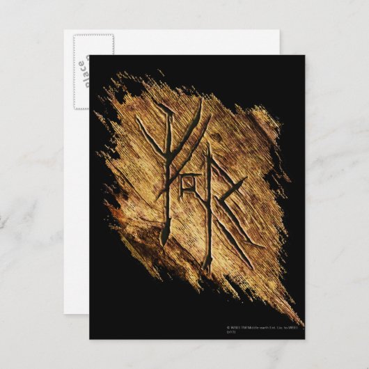 Mirkwood Symbol Briefkaart (Voorkant / Achterkant)