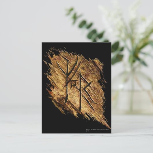 Mirkwood Symbol Briefkaart (Staand voorkant)