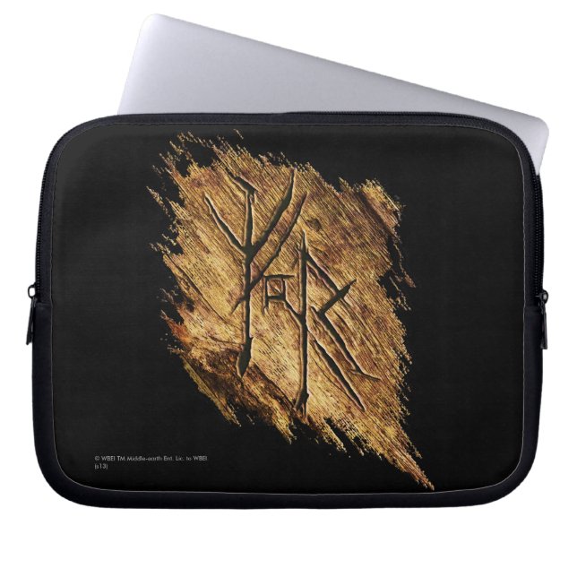 Mirkwood Symbol Laptop Sleeve (Voorkant)