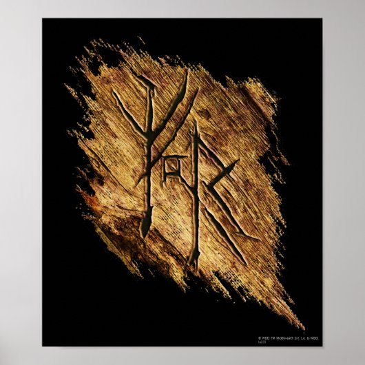 Mirkwood Symbol Poster (Voorkant)