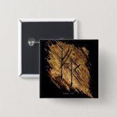 Mirkwood Symbol Vierkante Button 5,1 Cm (Voorkant /achterkant)