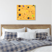 Miro Downunder Canvas Afdruk (Insitu (Slaapkamer))