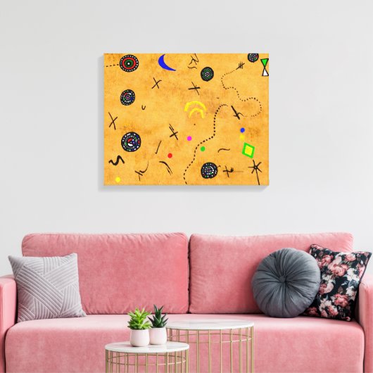Miro Downunder Canvas Afdruk (Insitu (Woonkamer))