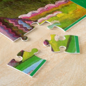 Miro, prijst het dorp, schilderen legpuzzel (Zijkant)