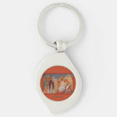 Mirre dragende vrouwen l Orthodoxe Icon l Personal Sleutelhanger (Voorkant)