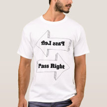 Mirror Afbeelding Arrow T-Shirt: Ga aan de slag me