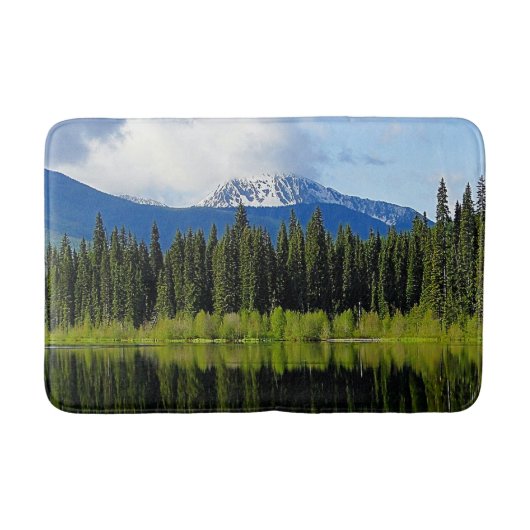 Mirror Afbeelding Bathroom Mat (Voorkant)