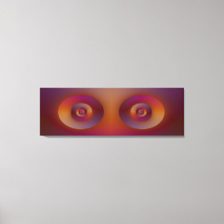 Mirror-Afbeelding Canvas Afdruk