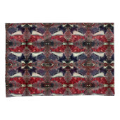 Mirror afbeelding dat herhaalde vorm genereert, ov kussensloop (Voorkant-Rechts)