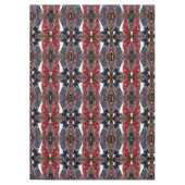 Mirror afbeelding die herhaalde vorm genereert, bo tafelkleed (Voorkant)