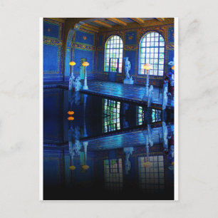 Mirror Afbeelding Hearst Castle Indoor Pool Briefkaart
