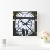 Mirror Afbeelding Museé d'Orsay Interior Vierkante Klok (Huis)