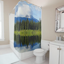 Mirror Afbeelding Shower Curtain