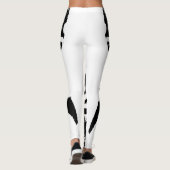 Mirror Afbeelding Skeletten White Leggings (Achterkant)