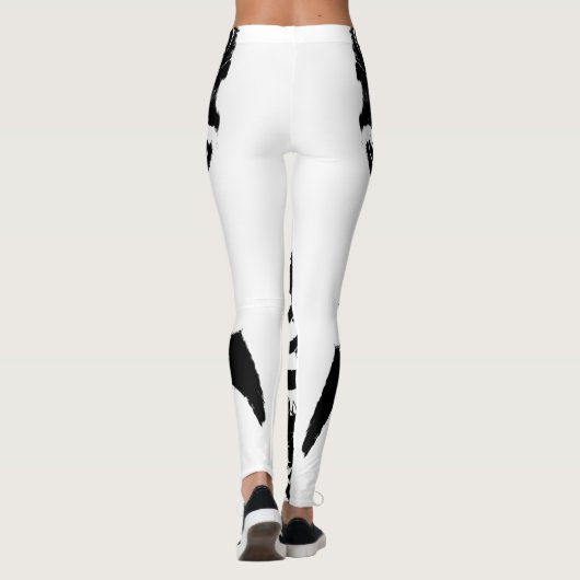 Mirror Afbeelding Skeletten White Leggings (Achterkant)