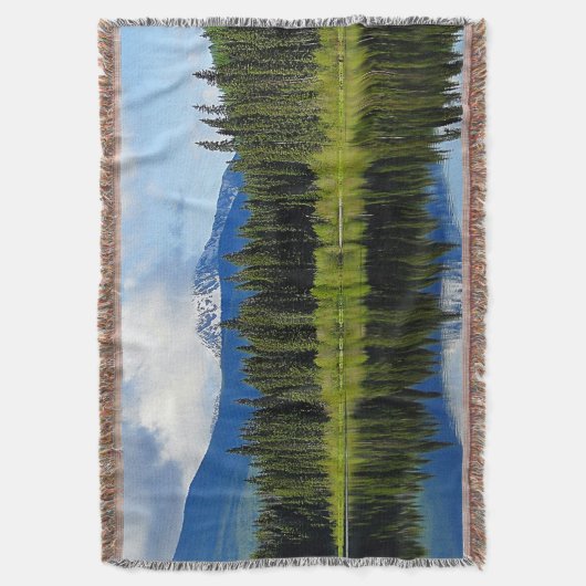 Mirror Afbeelding Throw Blanket Deken (Voorkant Verticaal)