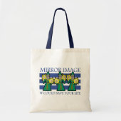 Mirror-Afbeelding Tote Bag (Voorkant)