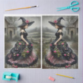 Mirror afbeelding Willow Witch Tissue Paper Tissuepapier (Craft)