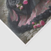 Mirror afbeelding Willow Witch Tissue Paper Tissuepapier (Detail)