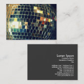 Mirror Ball Visitekaartje (Voorkant / Achterkant)