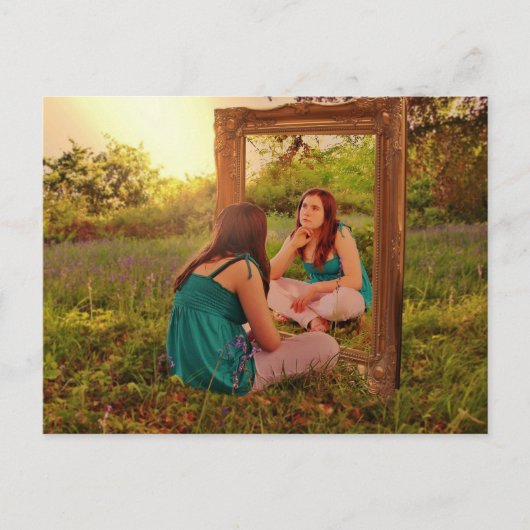 Mirror... Briefkaart (Voorkant)