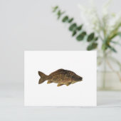 Mirror Carp Briefkaart (Staand voorkant)