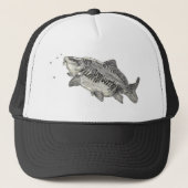 Mirror Carp Hoddie Trucker Pet (Voorkant)