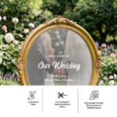 Mirror Decal - DIY Wedding Decoration