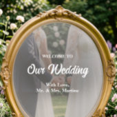 Mirror Decal - DIY Wedding Decoration