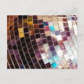 Mirror Disco Ball Aankondigingskaart (Voorkant)