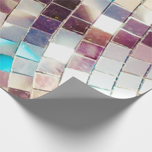 Mirror Disco Ball Cadeaupapier (Hoek)
