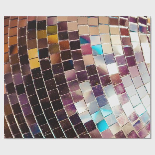 Mirror Disco Ball Cadeaupapier (Vlak)