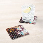 Mirror Disco Ball Kartonnen Onderzetters (Insitu)