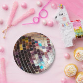 Mirror Disco Ball Papieren Bordje (Feest)